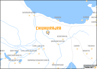 map of Chiuhuirajra