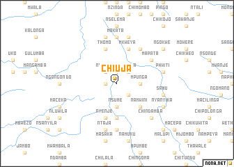 map of Chiuja