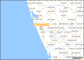 map of Chiu-kang