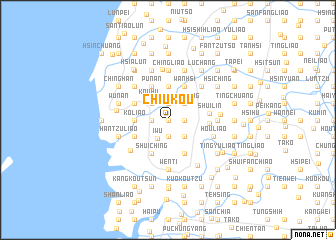 map of Chiu-kou