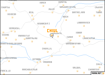 map of Chiul