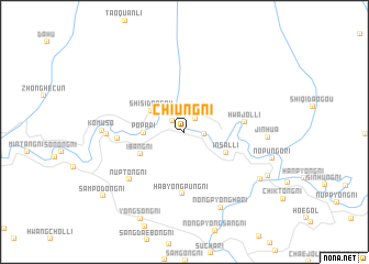 map of Chiŭng-ni