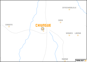 map of Chiungue