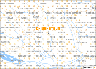 map of Chiu-she-ts\