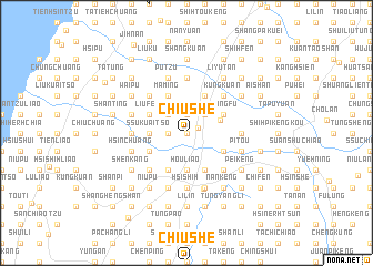 map of Chiu-she