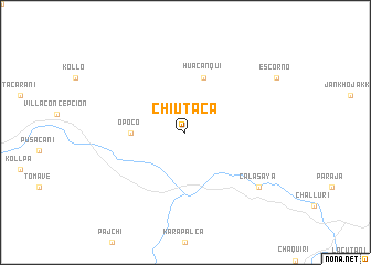 map of Chiutaca