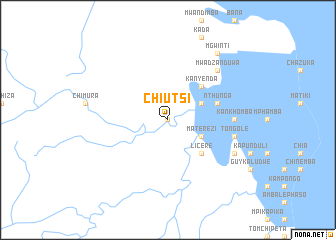map of Chiutsi
