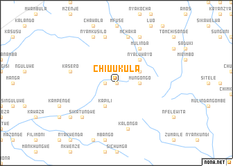 map of Chiuukula