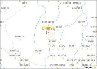 map of Chiuye