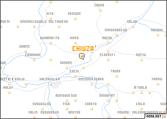 map of Chiuza