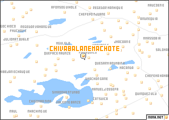 map of Chivabalane Machote