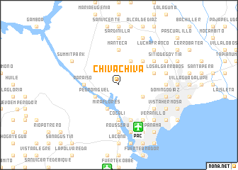 map of Chiva Chiva