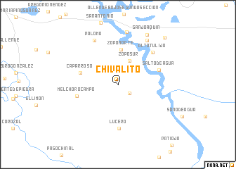 map of Chivalito