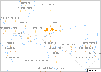 map of Chival