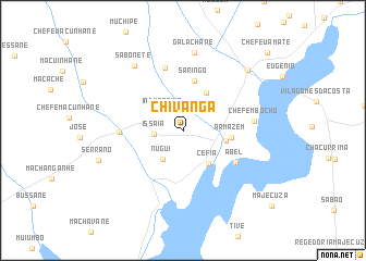 map of Chivanga
