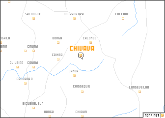 map of Chivava