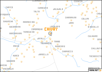 map of Chivay