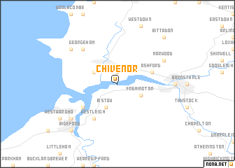 map of Chivenor