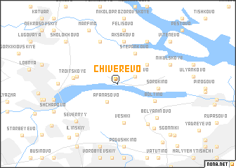 map of Chiverevo