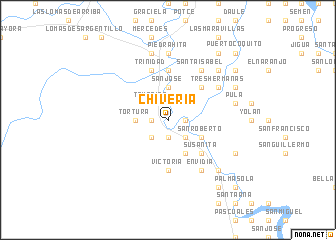 map of Chiveria