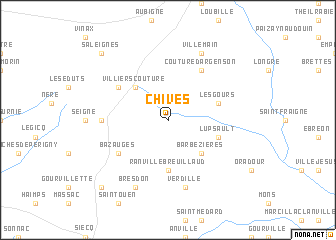 map of Chives