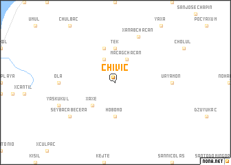 map of Chivic