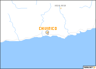 map of Chivirico