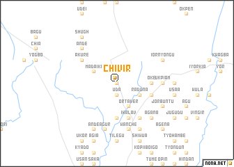 map of Chivir