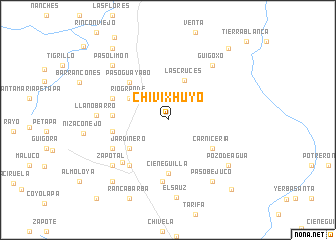 map of Chivixhuyo