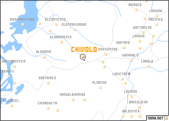 map of Chivolo