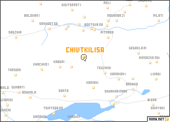 map of Chʼivtʼkʼilisa