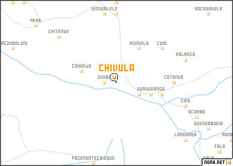 map of Chivula