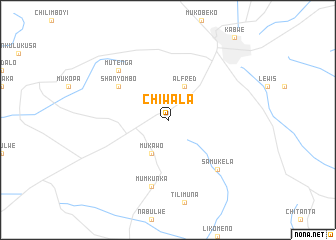 map of Chiwala