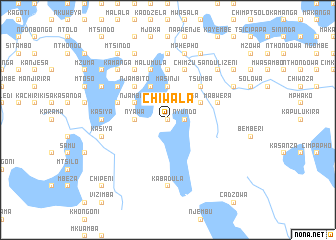 map of Chiwala