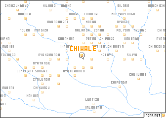 map of Chiwale