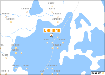 map of Chiwama