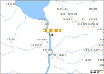 map of Chiwambo
