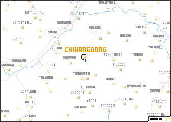 map of Chiwang-dong