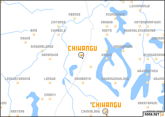 map of Chiwangu