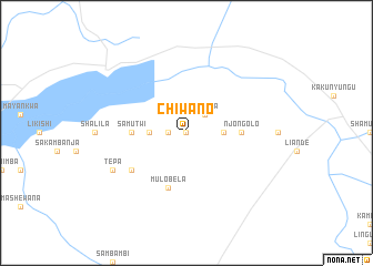 map of Chiwano