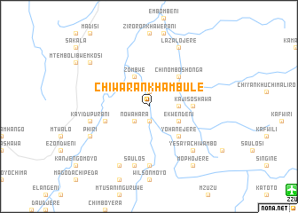 map of Chiwara Nkhambule