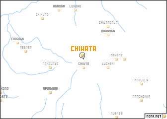 map of Chiwata