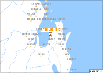map of Chiwaula