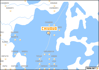 map of Chiwawa