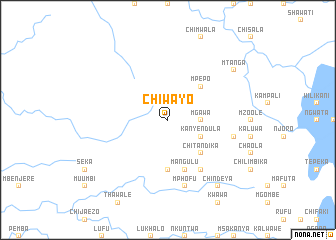 map of Chiwayo