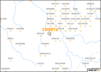 map of Chiwayu