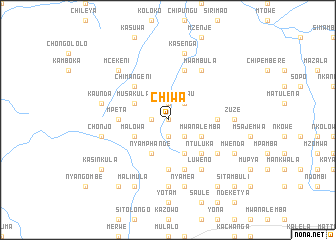 map of Chiwa