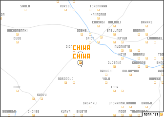 map of Chiwa