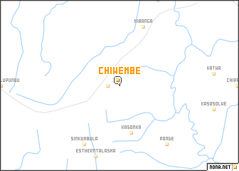map of Chiwembe
