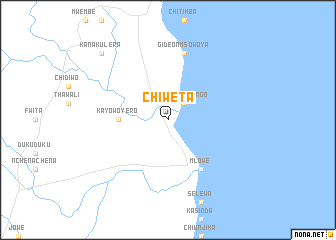 map of Chiweta